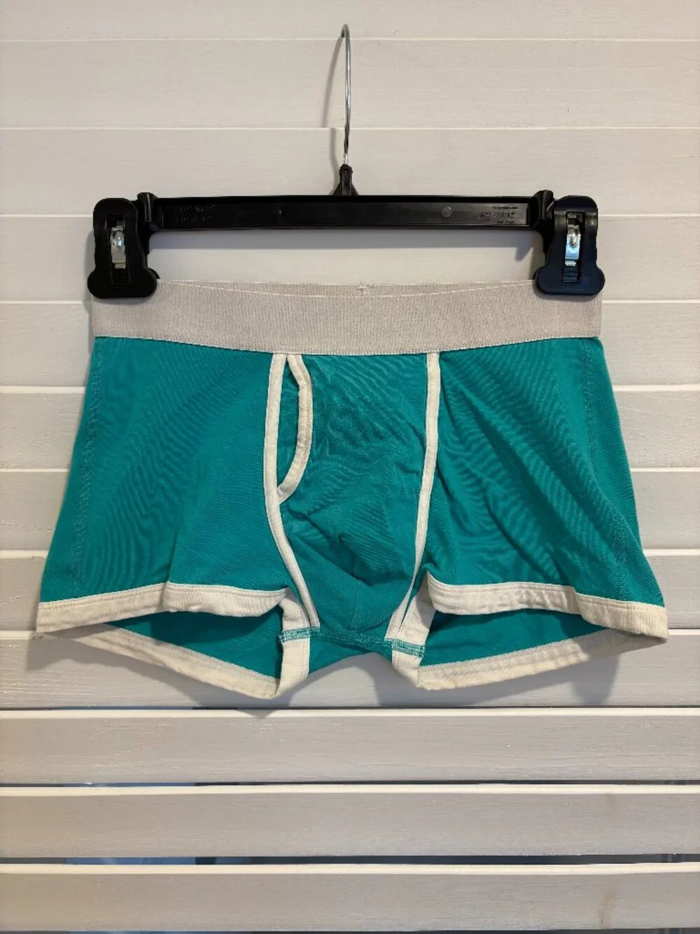 H&M Organic Cotton Trunks--Turquoise